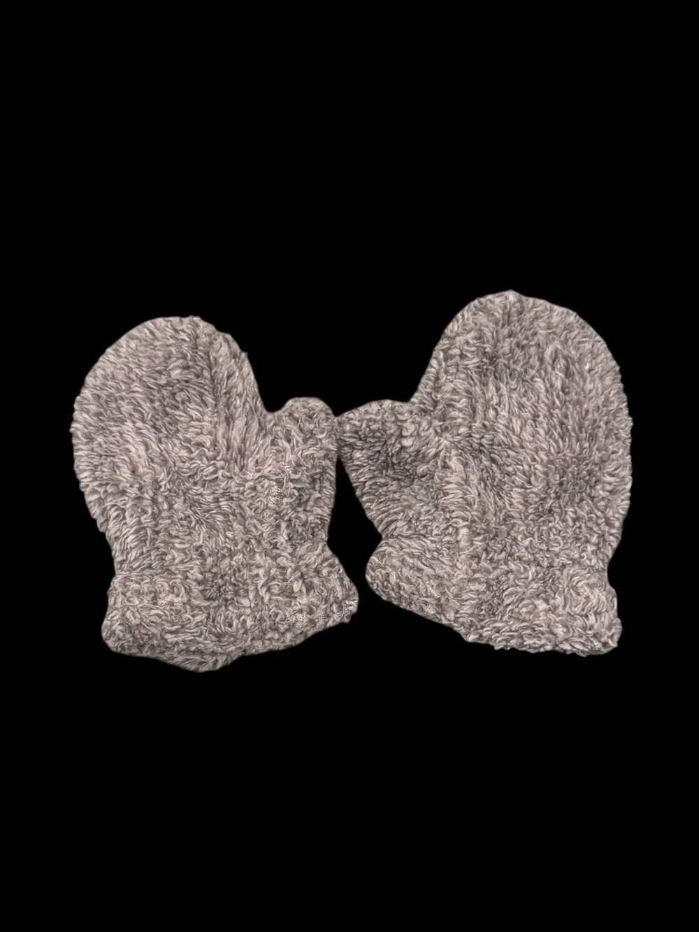 Carter’s Warm & Cozy Gray Bear Ear Toddler Hat and Mittens Set